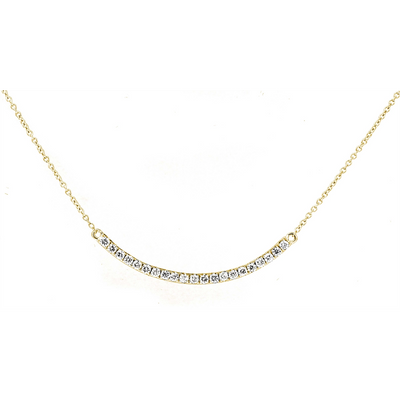 Necklaces Necklaces in Yellow Gold containing Diamond 431540