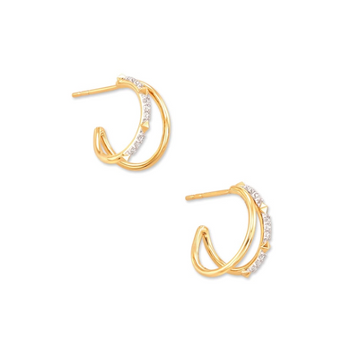 Kendra Scott Earrings in Yellow Gold containing Diamond 4217719870