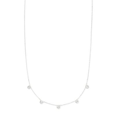 Kendra Scott Necklaces in White Gold containing Diamond 4217704357