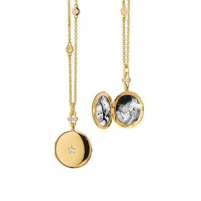 Monica Rich Kosann Necklaces in Yellow Gold containing Diamond 44330