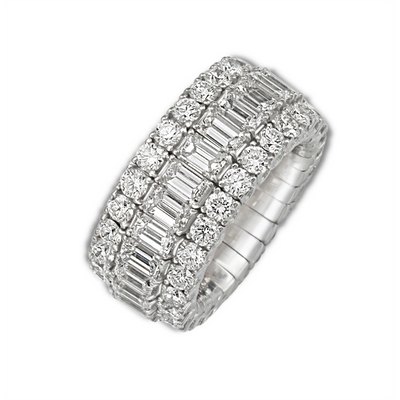 Picchiotti Wedding Rings in White Gold containing Diamond RF18