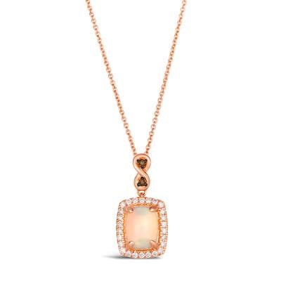 Le Vian Necklaces in Rose Gold containing Opal, Multi-gemstone, Diamond BVRF-5