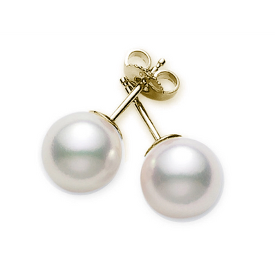 Mikimoto Earrings in White Gold containing Pearl PES651Y