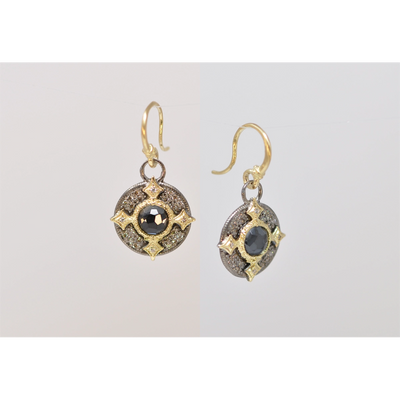 Armenta Earrings in Mixed Metals containing Other, Multi-gemstone, Diamond 21184