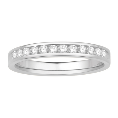 csv_image Wedding Bands Wedding Ring in White Gold containing Diamond 434900