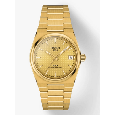 Tissot watch in Yellow Gold T1372073302100