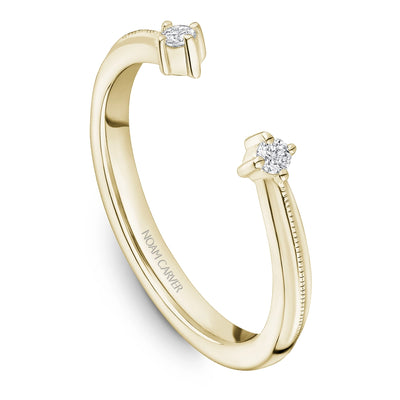 Noam Carver  Wedding Rings in Yellow Gold containing Diamond B391-01YM-FCYB