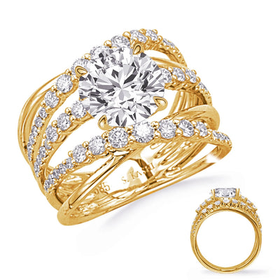 csv_image Engagement Collections Engagement Ring in Yellow Gold containing Diamond 435778