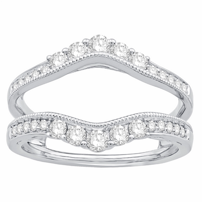 csv_image Wedding Bands Wedding Ring in White Gold containing Diamond 436195