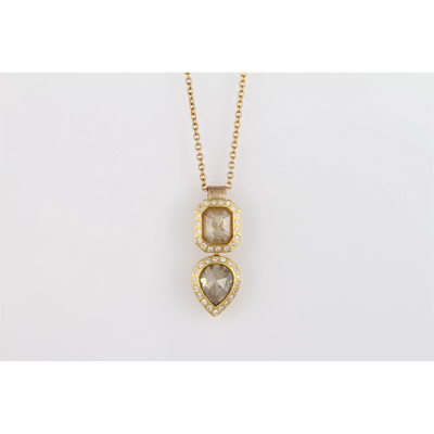 Todd Reed Necklaces in Yellow Gold containing Other, Multi-gemstone, Diamond 438874