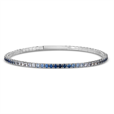 Le Vian Bracelets in White Gold containing Multi-gemstone, Sapphire JECO62