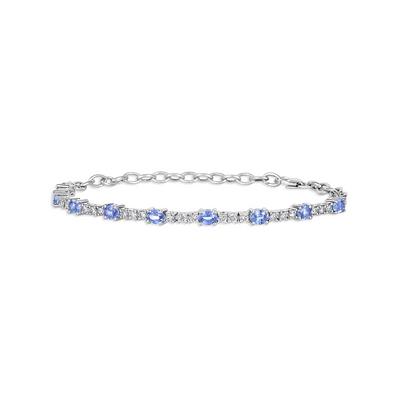 Le Vian Bracelets in White Gold containing Multi-gemstone, Diamond, Sapphire TRHF24WSABR