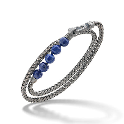 Marco Dal Maso Bracelets in Silver containing Lapis AGBR0116-04BV