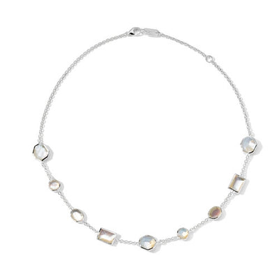 Ippolita Necklaces in Silver containing Mother of pearl, Quartz, Multi-gemstone SN1862DFMOP