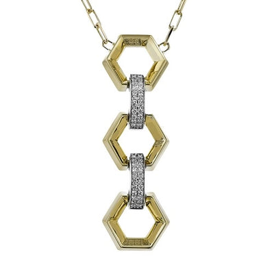 Simon G Necklaces in Yellow Gold containing Diamond LP5090