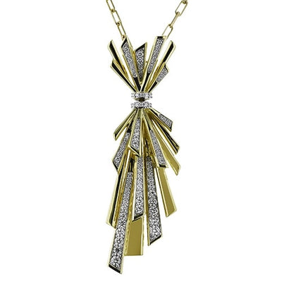 Simon G Necklaces in Yellow Gold containing Diamond LP5075