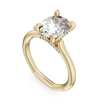 Noam Carver  Engagement Rings in Yellow Gold containing Diamond A122-02YM-FCYA-C