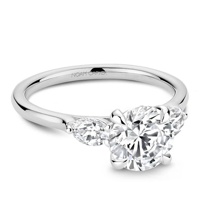 Noam Carver  Engagement Rings in White Gold containing Diamond B441-01WM-250A