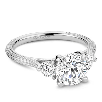 Noam Carver  Engagement Rings in White Gold containing Diamond B452-01WM-200A