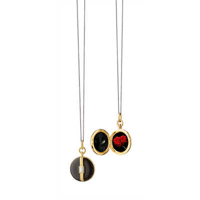 Monica Rich Kosann Necklaces in Alternative Metals containing Other, Multi-gemstone VL-2018-BLACK