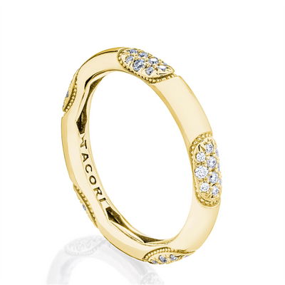 Tacori Wedding Rings in Yellow Gold containing Diamond FR 848 Y