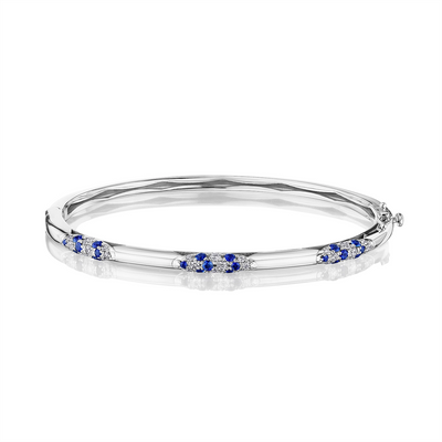 Tacori Bracelets in White Gold containing Multi-gemstone, Diamond, Sapphire FB 668 DBS-M