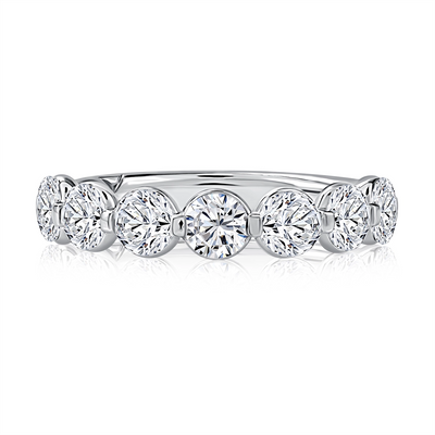 A. Jaffe Wedding Rings in White Gold containing Diamond WRRDC3218LH/135