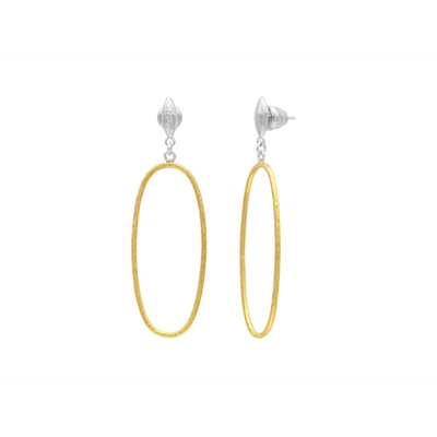 Gurhan Earrings in Mixed Metals GUE-SS-NS-8902-OS