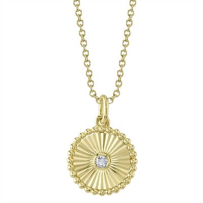 Necklaces Necklaces in Yellow Gold containing Diamond 445847