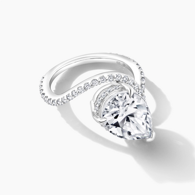 Engagement Collections Engagement Rings in Platinum/Palladium containing Diamond 446118