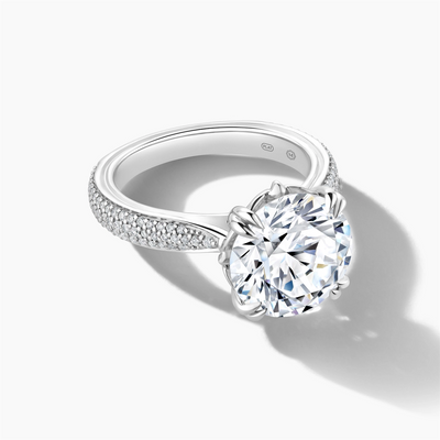 Engagement Collections Engagement Rings in Platinum/Palladium containing Diamond 446119