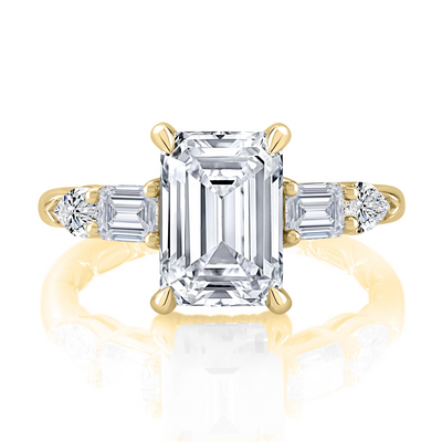 A. Jaffe Engagement Rings in Yellow Gold containing Diamond MECEC3092Q/414-14Y