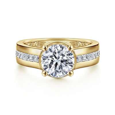 Gabriel & Co Engagement Rings in Yellow Gold containing Diamond ER16328R6Y44JJ