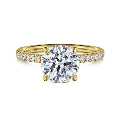 Gabriel & Co Engagement Rings in Yellow Gold containing Diamond ER16570R8Y44JJ