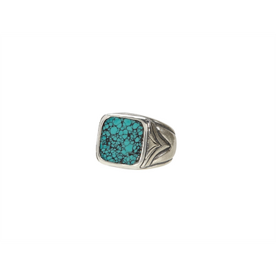 John Varvatos Rings in Silver containing Turquoise 446844