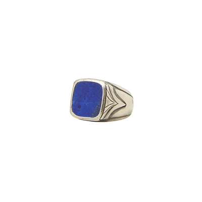 John Varvatos Rings in Silver containing Lapis 446845