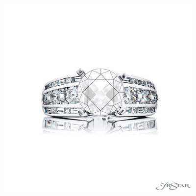 JB Star Engagement Rings in Platinum/Palladium containing Diamond 1394/046