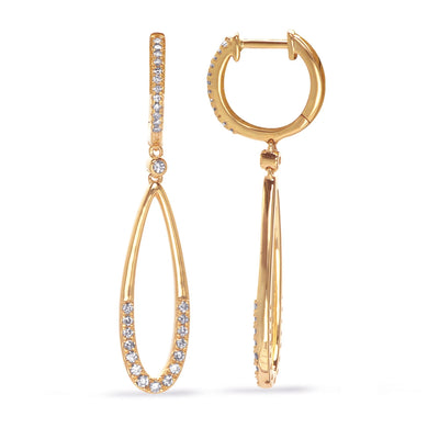 Earrings Earrings in Yellow Gold containing Diamond 446992