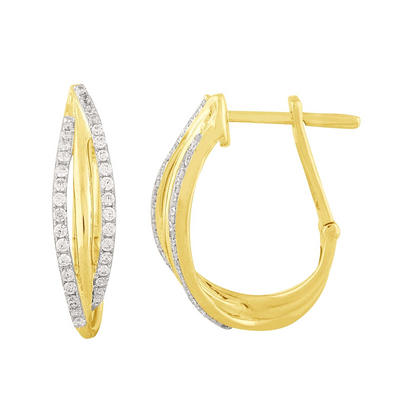 Earrings Earrings in Yellow Gold containing Diamond 446993