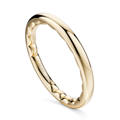 Noam Carver  Wedding Rings in Yellow Gold LU029-01YM18-B