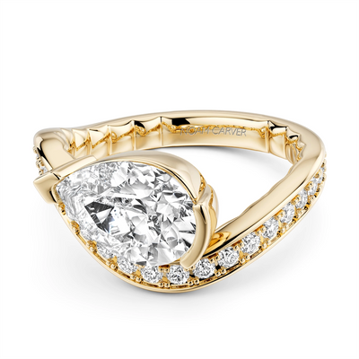 Noam Carver  Engagement Rings in Yellow Gold containing Diamond LU031-01YM26