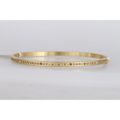 Todd Reed Bracelets in Yellow Gold containing Diamond trdb391-18ky-aut-h