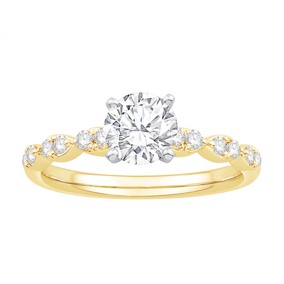 Engagement Collections Engagement Rings in Mixed Metals containing Diamond 447891