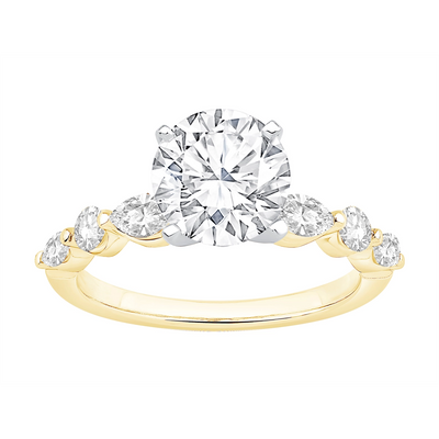 Engagement Collections Engagement Rings in Mixed Metals containing Diamond 447896