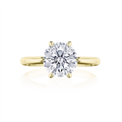 Tacori Engagement Rings in Yellow Gold containing Diamond HT 2674 RD 9 Y