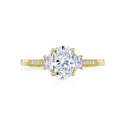 Tacori Engagement Rings in Yellow Gold containing Diamond 2659 OV 8.5X6.5 Y