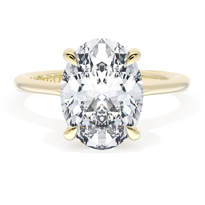 Tacori Engagement Rings in Yellow Gold containing Diamond HT 2584 OV 11.5X8 Y