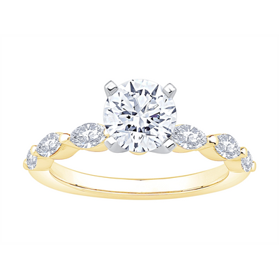 Engagement Collections Engagement Rings in Yellow Gold containing Diamond 448247