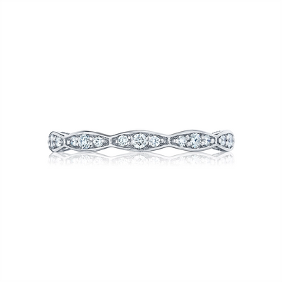 Tacori Wedding Rings in White Gold containing Diamond 46-2 ET W