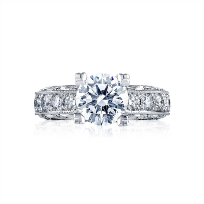 Tacori Engagement Rings in Platinum/Palladium containing Diamond HT 2530 A 1/2